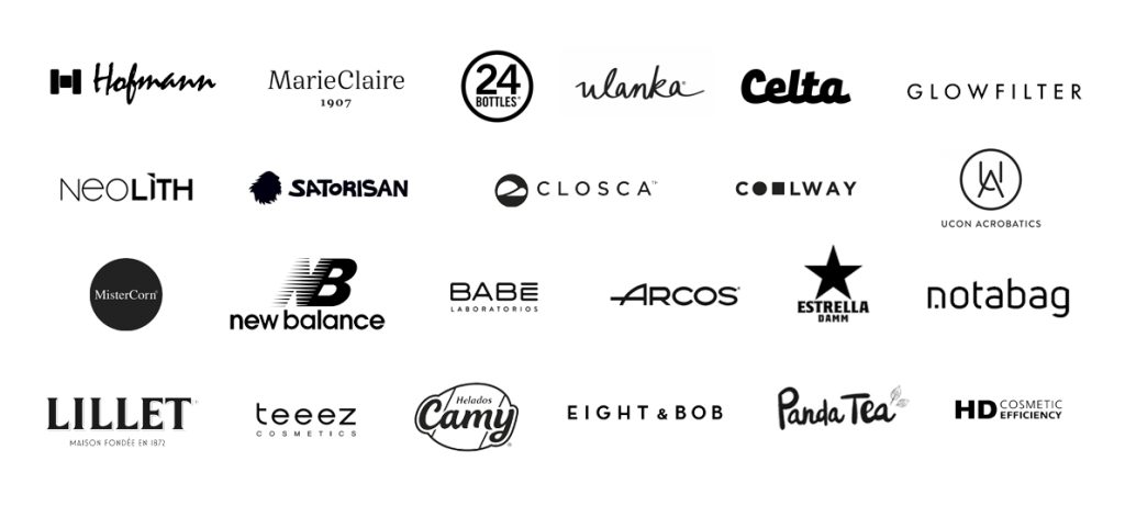 Amparito Sebastia - These are the brands who have trusted me